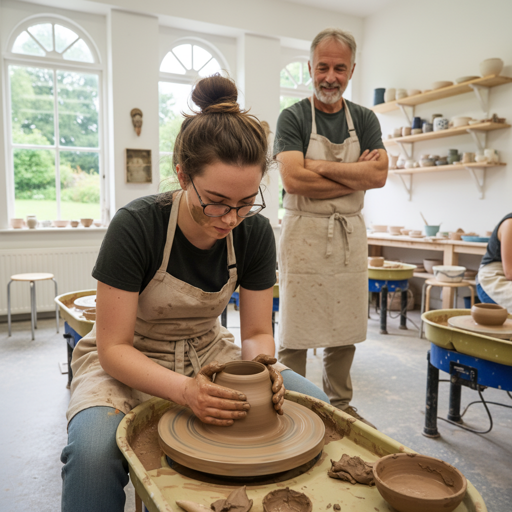 Wheel Throwing for Beginners | Learn to Center Clay Guide