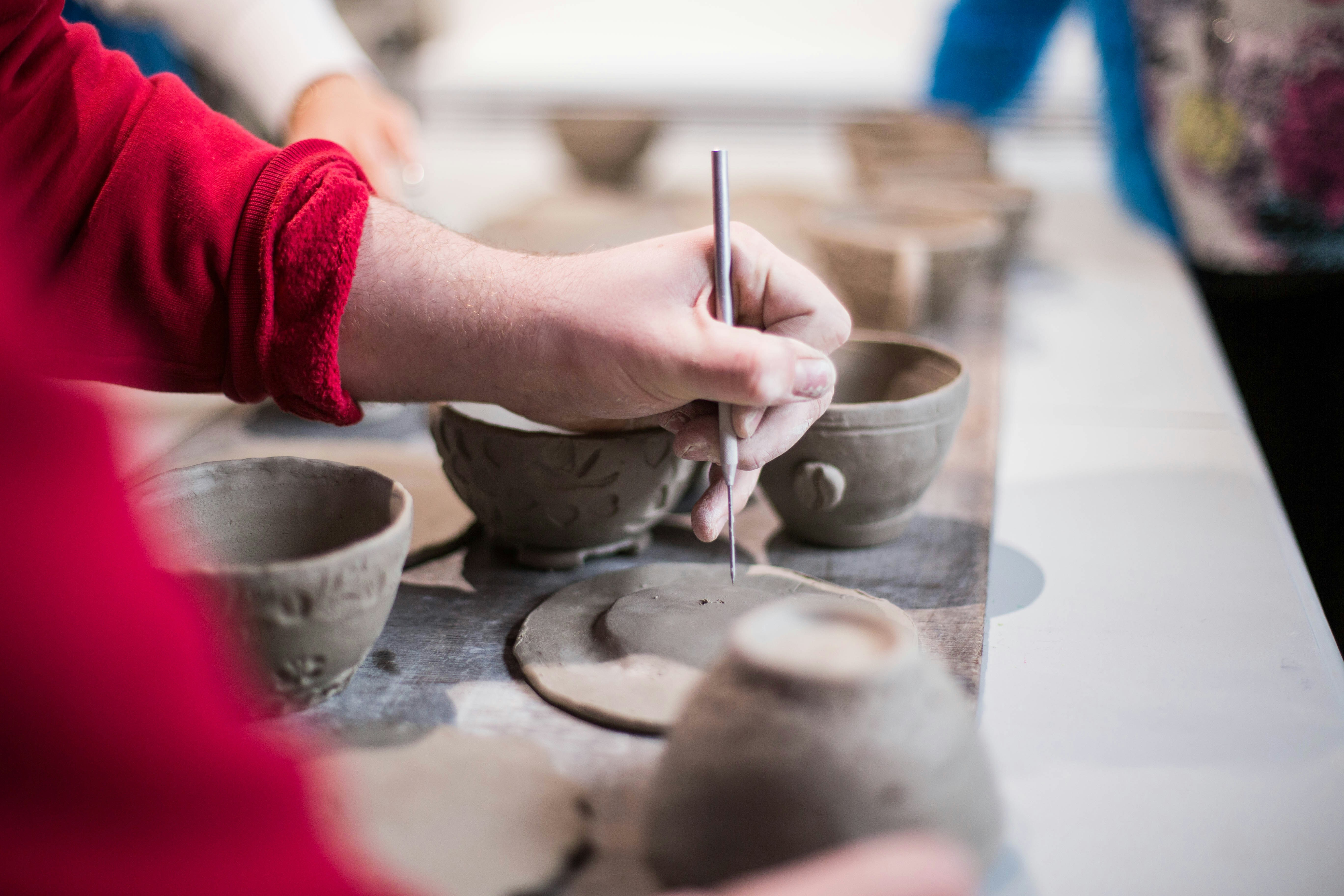 Carrington Pottery pottery studio in Nottingham offering wheel throwing and hand building classes