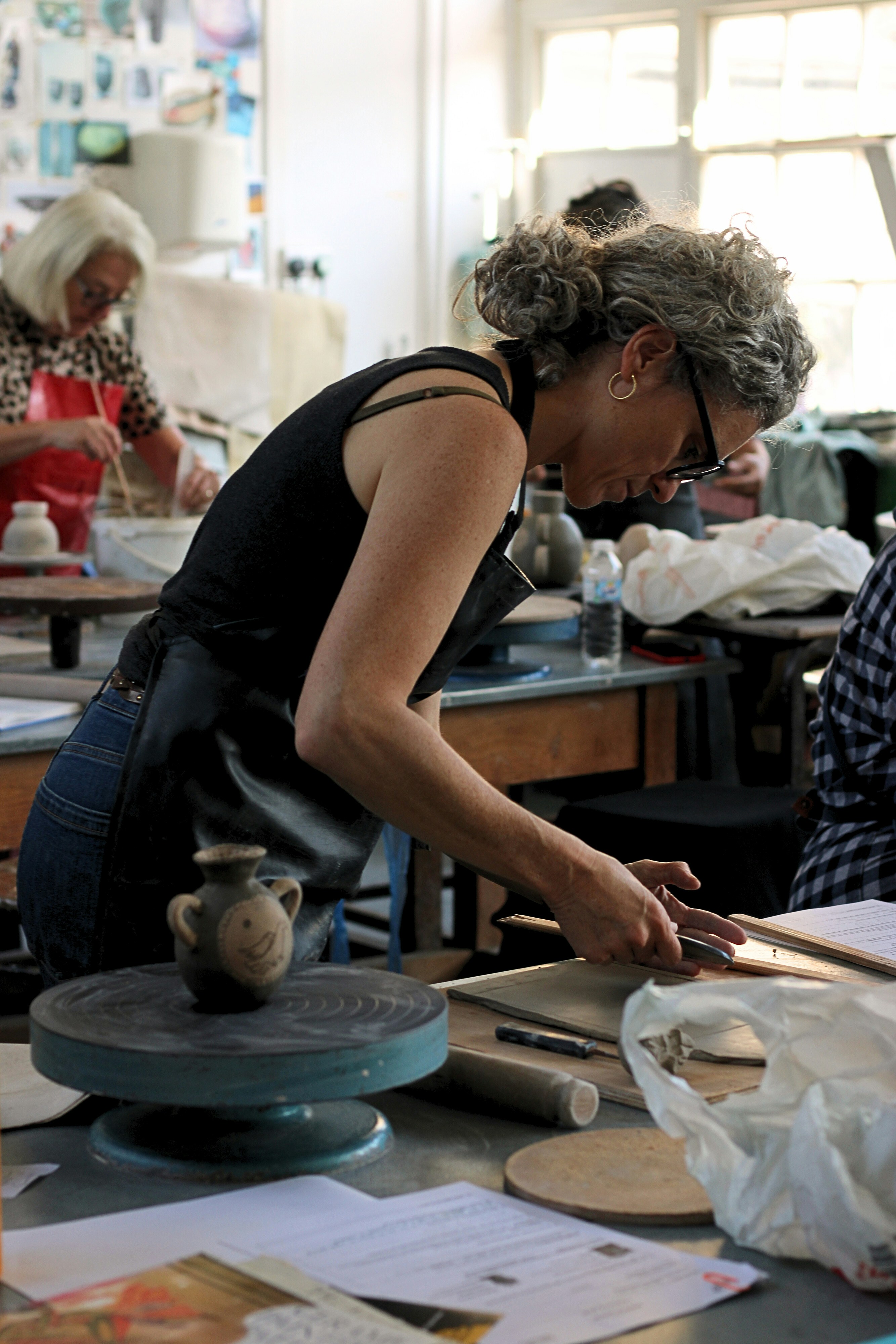 Fired Arts pottery studio in Sheffield offering wheel throwing and hand building classes