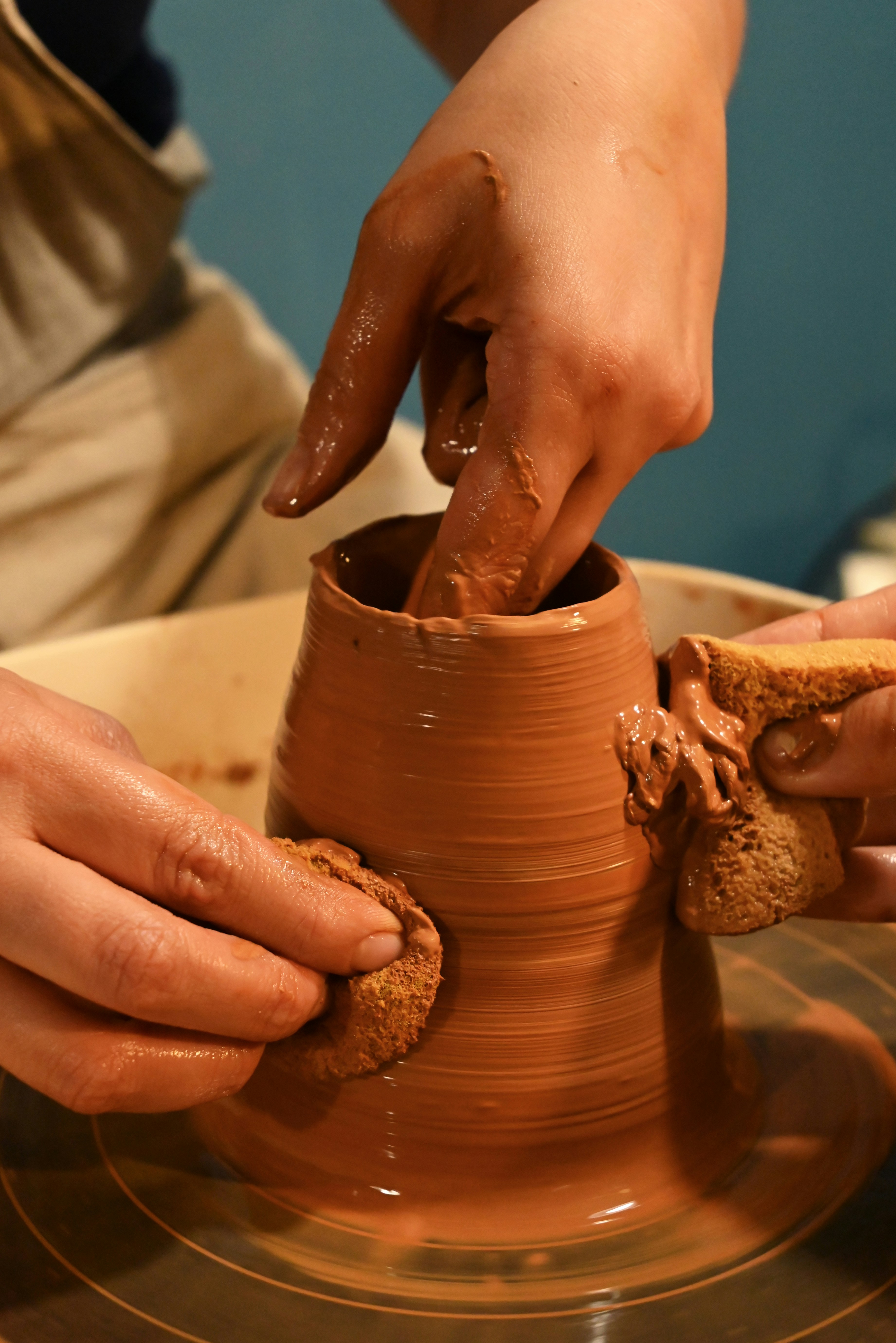 The Art House Sheffield pottery studio in Sheffield offering wheel throwing and hand building classes