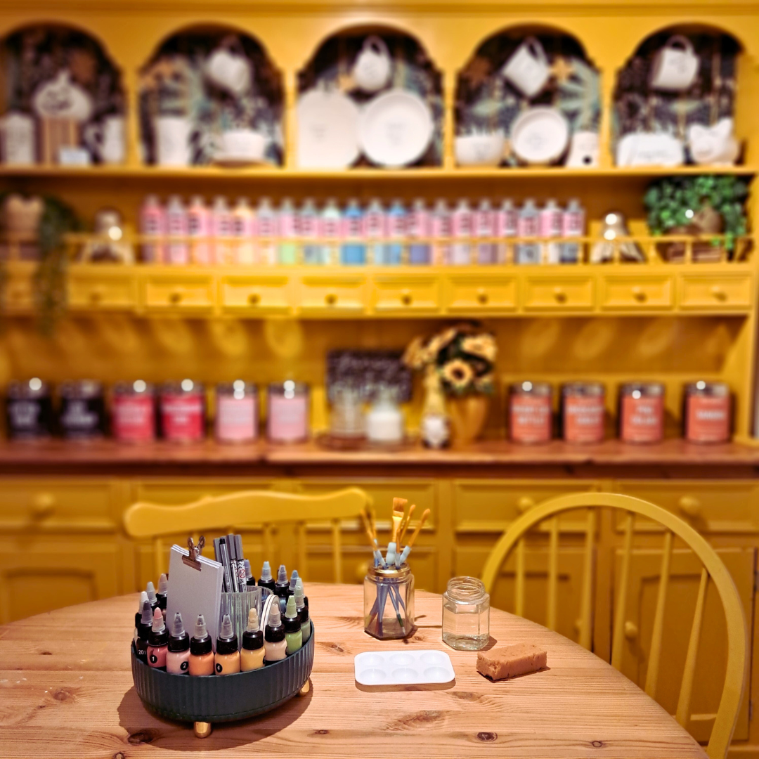 The Hive Makerspace pottery studio in Hereford offering wheel throwing and hand building classes